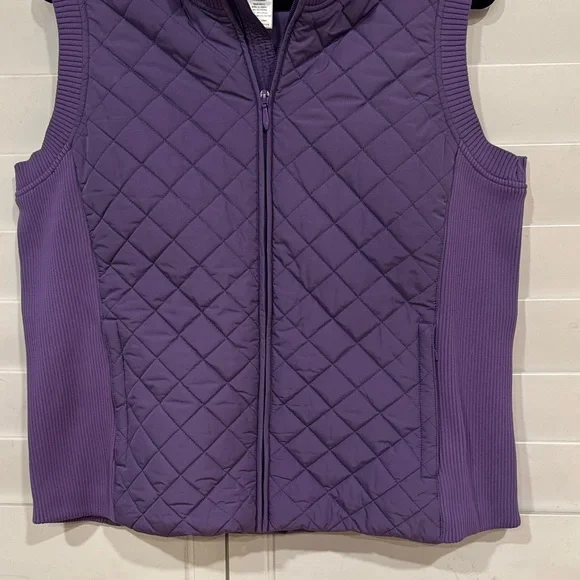 Pendleton Purple Quilted Women's Vest - Picture 6 of 7